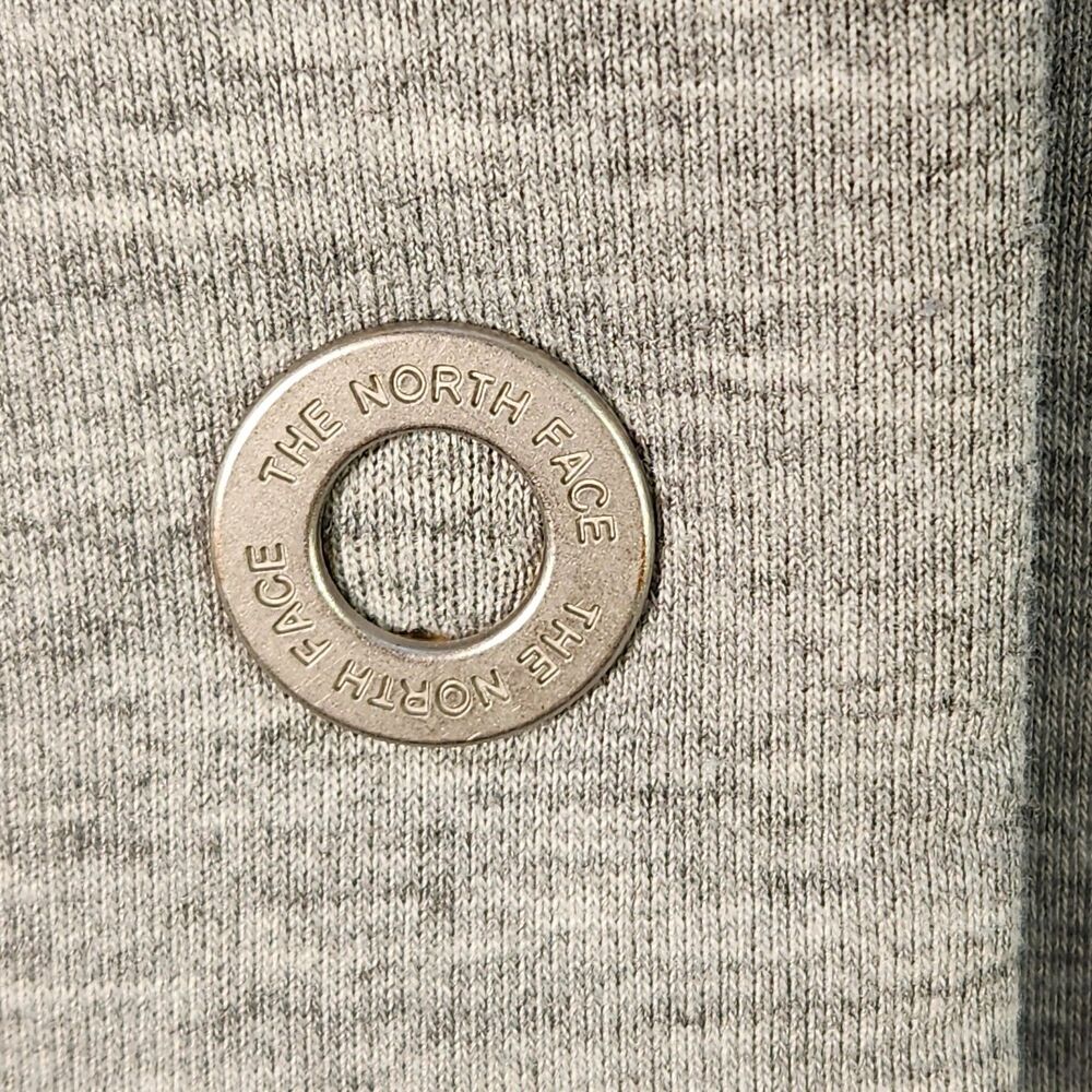 The North Face Jacket Womens Medium Gray Snap Hoodie - Picture 11 of 13